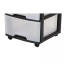 Sahtlisüsteem, 3-sahtlit 20L Drawer System 37x39x61cm must/läbipaistev 0806772146 CURVER