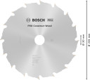Ripzāģa disks 235x30mm Construct Wood, Rokas ripzāģiem PRO CONSTRUCT WOOD RIPZĀĢA ASMENS, 2608640636, BOSCH