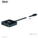 Club3D I/O moodul CSV-1558 USB-C 2x HDMI 4K60Hz, 1x USB-C, 100W PD, 2 HDMI porti