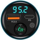 Navitel Multifunkcinis FM siųstuvas BHF05 MAX, USB, Bluetooth, 87,5-108,0 MHz, 12-24 V, juodas