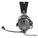 Thrustmaster Vadu spēļu austiņas T.Flight U.S. Air Force Edition 4060104, 3m, 50mm, 116dB, maināmi sānu paneļi