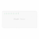 Ruijie Reyee RG-ES08F | 8-Port 10/100 Mbps Unmanaged Network Switch — Sleek White Design