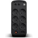 CyberPower UPS, CP900EPFCLCD, 900 VA, 540 W, AVR, LCD displejs, 6 x F tipa kontaktligzdas, USB