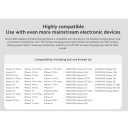 Compact wireless charging stand with 80 W fast Qi wireless charging adaptive dual coils and USB-C port Adaptive Wireless Charging Stand 80W White BHR8304GL Xiaomi