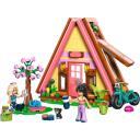 Lego DRAUGAI 42682 Gamta Glamping Kabina, 295 elementai, 2 figūrėlės, 6+ metų