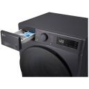 LG Pesumasin F2WR508S2M, 8 kg, 1200 RPM, Energiaklass A, Eeslaetav, LED ekraan, Keskmine must