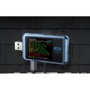 Fnirsi USB portu testers FNB48P, 0&ndash;9999.99 Ah, 0.00001 Ah, 0&ndash;6.5 A, 0.00001 A, 4&ndash;24 V, 0.00001 V, izturīgs korpuss
