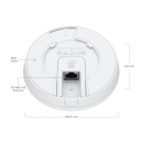 IP kupolinė stebėjimo kamera PoE 4 MP 2688&times;1512 30 fps 102.4&deg; matymo kampas IR naktinis matymas UVC G5 Dome Balta Ubiquiti