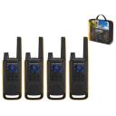 Motorola T82 EXTREME WALKIE-TALKIES MOTOROLAT82EXTREMQUAD, 10 km, 16 kanalit, 446 MHz, IPx4, 4x raadio, 4x v&ouml;&ouml;kinnitus