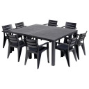Aialaud Julie Double Table KETER 29210662939 hall, 2 konfiguratsiooni
