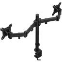 Endorfy monitorid, EY8F003, 2 ekraani tugi, 2 x 8 kg, 13-27 tolli, VESA 75 x 75 mm, 100 x 100 mm, must