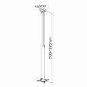 Sbox Statiiv PM-200XL, 15kg, 360&deg;, k&otilde;rguse reguleerimine 1100-1970mm, alumiinium, h&otilde;be