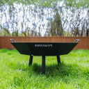 Loft stila dārza ugunskura trauks BROWIN 330495 Ø 80 cm, tērauds, 2 mm