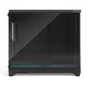 Fractal Design Datora korpuss 3 XL Ambience Pro RGB FD-C-MES3X-03, Melns TG light tint, 1x2.5&rdquo; disku ligzdas