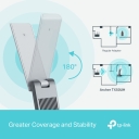 Tp-Link AX3000 k&otilde;rge v&otilde;imendusega traadita USB adapter Archer TX50UH, 2402 Mbps, 574 Mbps, 2x k&otilde;rge v&otilde;imendusega antennid, WPA3