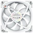Montech Datora korpuss ventilators RX140PWMWHITE, 140mm, 4-pin, 5V, 1760RPM, 27.9dB, RGB apgaismojums, 0.5m kabelis