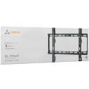Sbox televizora stiprinājums BL-3744F, 32''&ndash;75'', 45kg, 50x50-400x400, melns, līmeņa regulē&scaron;ana, plāns 22mm