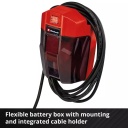 Bezvadu tīrā ūdens sūknis GE-SP 18 Li - Solo, EINHELL 4181500, 5000 l/h plūsma, 5 m kabelis, 8 m augstums
