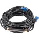 Lanberg HDMI kaabel, CA-HDMI-20CU-0200-BK, 20 m, 4K, 18 Gbit/s, 3D, ARC, kuld&uuml;hendused