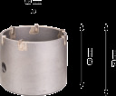 Perforatora urbjiem PRO SDS PLUS-5 CORE CUTTER BOSCH 2608550077