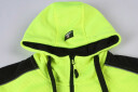 High-visibility jacket with hood, PESSO, FL05G-3XL, 3XL, yellow, EN ISO 20471:2013, Category 2
