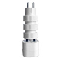 Pasaules ceļojumu adapteris, 4 spraudņi, R100350, BasicNature