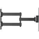Sbox Monitora stiprinājums LCD-423, 23-43'', 30kg, 200x200, Melna, VESA 100x100-200x200, 5,5-39,2cm, +5&deg;/-10&deg;, +90&deg;/-90&deg;