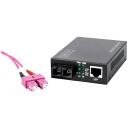 Digitus mediju pārveidotājs DN-82020-1, 10/100M RJ45 ports, 1310nm, līdz 2km, SC duplex