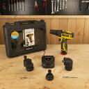 Kompaktne multifunktsionaalne puure- ja kruvikeeraja 12V, POWERPLUS, POWXBOX001, 4-in-1, 2000 mAh aku, 18 p&ouml;&ouml;rdemomendi seadistust