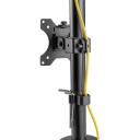 Digitus Galda statīvs DA-90438, 17-32", 2x8 kg, regulējams augstums, pagriežams, slīpums, grozāms