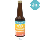 Sidrun- ja vaarikamaitseline essents BROWIN 404131 40 ml 4 L