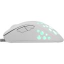 White Shark Pele AZRAEL-W GM-5013, 7200-12800 DPI, 6 pogas, 1.8 m, USB 2.0, apgaismojums, optiskā