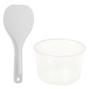 Rīsu vārāmais katls ar olu vārāmo nodalījumu 400 W 1 L ar 2 programmām melns CR6419 Camry