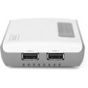 Digitus 2 Portu USB 2.0 Bezvadu Multifunkcionāls Tīkla Serveris DN-13024, 300 Mbit/s, 2 USB 2.0 porti, 64 MB atmiņa, 128-bit WEP