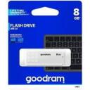 Goodram Pendrive UME2 8GB USB 2.0 UME2-0080W0R11, 8GB, 20MB/s, 5MB/s, baltas, USB 2.0, Linux, Mac OS, Windows 2000