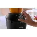 Philips Laublender HR2191/01, 600 W, 2 L, 1.25 L efektiivne maht, 2 kiirus, Pulse, Roostevabast terasest terad, Plastmassist anum