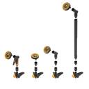 Lauka sprinklers, FISKARS, 1070579, precīzai laistī&scaron;anai ar ātro savienojumu un adapteriem