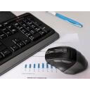 A4Tech FStyler tastatūras un peles komplekts A4TKLA47478, 15m, 1xAA, 6 szt., 2000 dpi, USB, bezvadu, membrāna, pelēks