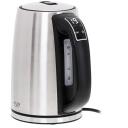 Adler elektriline veekeetja AD 1340, 1,7 L, 2200 W, roostevaba teras, LCD ekraan, 360&deg; p&ouml;&ouml;ratav alus