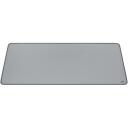 Logitech Pelės kilimėlis DESK MAT - STUDIO 956-000052, 700mm, 300mm, pilkas, monochrominis, atsparus i&scaron;siliejimui