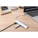 Digitus USB keskjaam, DA-70242-1, 4x USB 3.0, 1x USB-C (toite), alumiinium