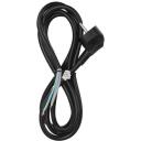 Emos Toitekaabel S18322, 2m, 3x1,5mm2, must, PVC, H05VV-F 3G, 1 tk, riputatav