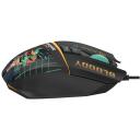 A4Tech Datorspēļu pele A4TMYS47619, 129mm, 70mm, 39mm, 9 pogas, 200-1200 DPI, USB, programmējami taustiņi, lāzers