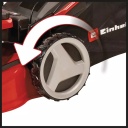 Zāles pļāvējs ar benzīna dzinēju, EINHELL, 3407570, 46 cm, 9 augstuma regulē&scaron;anas pakāpes, elektriskā palai&scaron;ana, 1400 m&sup2; laukuma ieteikums