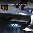 USB Type-C 7-in-1 centras, TP-Link, UH7021C, 1*USB Type-C, 7, 1*HDMI 4K@60Hz, UHS-I iki 200MB/s, 1*PD 100W, 3*USB Type-A 5Gbps, Mac OS, Windows 11/10/8.1/8/7, Linux OS, iPadOS, iOS, Android, Chrome OS, CE, FCC, RoHS, HDMI, BSMI