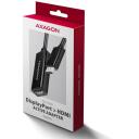 Axagon adapter RVD-HI20N DP-st HDMI, 0.15 m, 4K/60Hz, must, 1 HDMI port, 1 DisplayPort