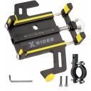 Xrider Telefona turētājs XR00PH01, 10,3cm, 2,3cm, platums 55-95mm, svars 0,2kg, alumīnijs, silikons, ūdensizturīgs