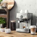 Gastroback Espresso masin 42709, 1000 W, 5,1 kg, 1,5 L, 15 bar, Roostevaba teras, Manuaalne, Termoblokk, Jah