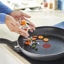 Tefal Pann H0560642, 28 cm, titaankatte, alumiinium, fikseeritud k&auml;epide, sobib induktsioonipliidile