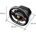 Thrustmaster Sacīk&scaron;u stūre T98-P Ferrari 296 GTB 4160880, 240&deg; rotācija, 2 pedāļi, melna